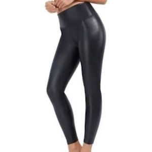 ⭐️Faux Leather Tummy Control High Waist Stretch Fleece Lined Leggings⭐️